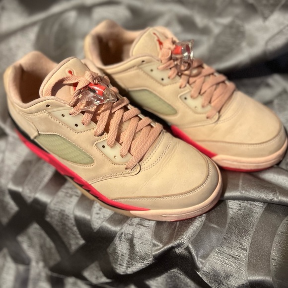 Nike⛹🏽‍♀️Air Jordan 5 Retro Low 'Girls That Hoop' - DA8016 806 - Wmms Size 10 - Picture 2 of 8